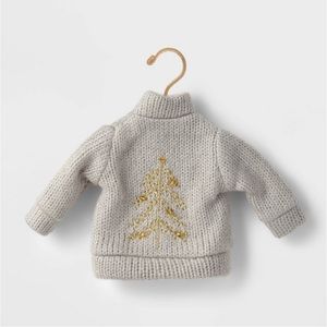 New Woodland Knit Sweater Ornament